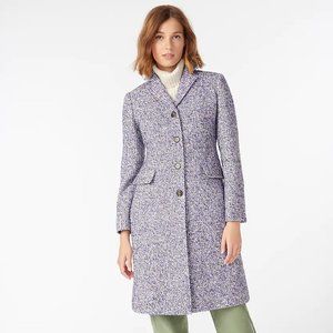 J. Crew Lady coat in Italian tweed 00 0 2 4 6